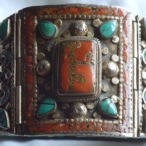 Tibetan Silver Cuff Bracelet
